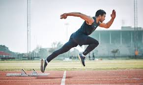 man running