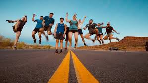 running